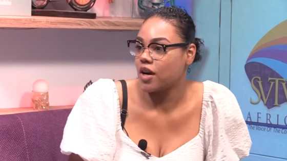 Beautiful lady who quit her job in US to marry her boyfriend in Ghana recalls how they met in video