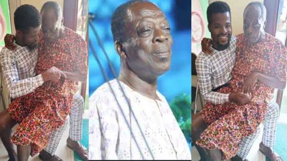 Ghanaians express emotions after a picture of unwell legendary actor Kohwe surfaces online