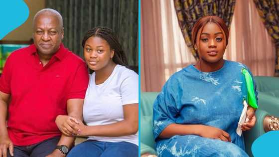 Old video of Farida Mahama cycling with her father John Mahama surfaces, shows their strong bond