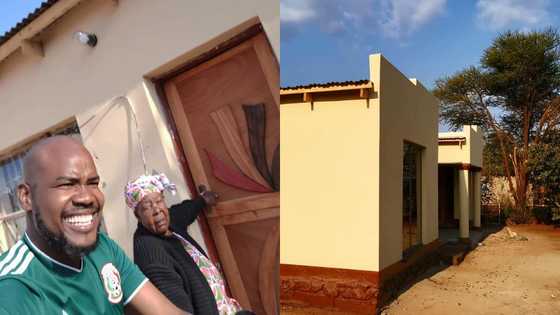 Grateful man spoils his grandmom with new home and sweet birthday party
