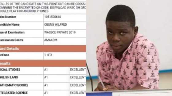 A/R: Genius form 2 Science student blows 2019 NOV/DEC WASSCE with 8As
