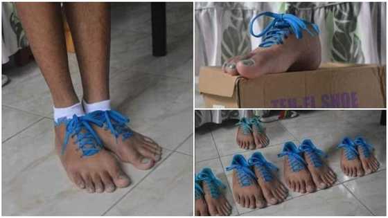 I Can Walk on Broken Bottles with it: Mixed Reactions as Pictures of Human-feet Shoes Surface on Social Media
