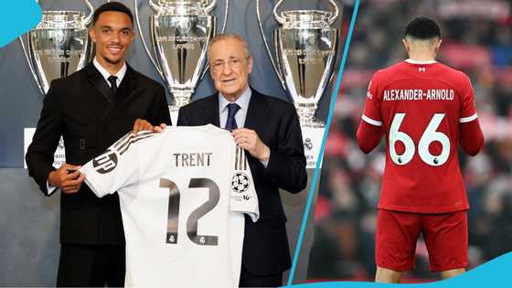 Why Alexander-Arnold was not allowed to wear number 66 for Real Madrid