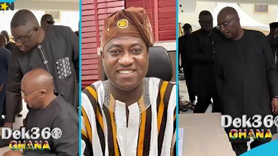 Dr Bawumia visits residence of late Ibrahim Murtala Mohammed to express his condolence