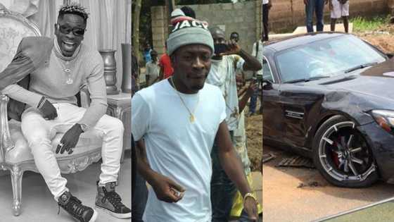 How Shatta Wale fans reacted to news of their 'king's' involvement in an accident
