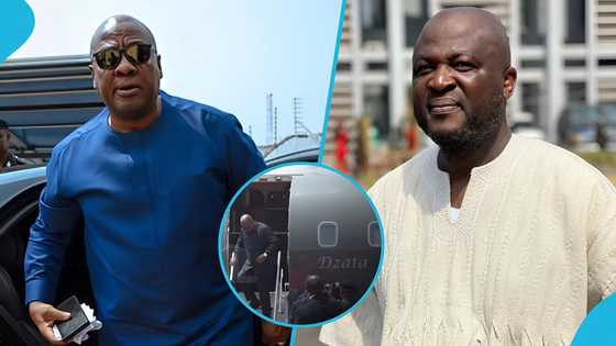 President Mahama visits Sierra Leone with Ibrahim Mahama's private jet, video stirs reactions