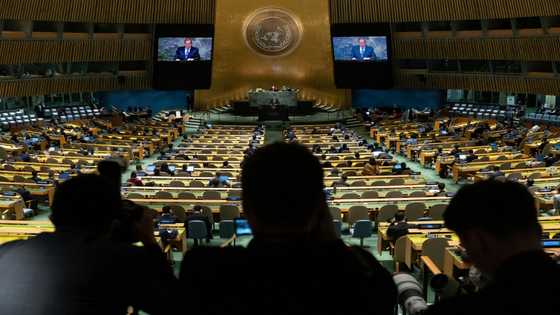 Russian FM, at UN, slams West for 'grotesque' Russophobia