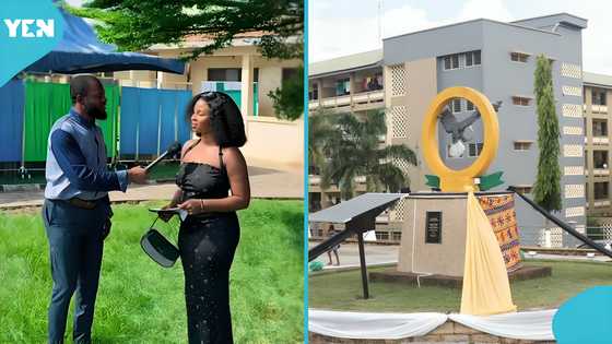Young Lady shares excitement after gaining admission to AAMUSTED, video trends online