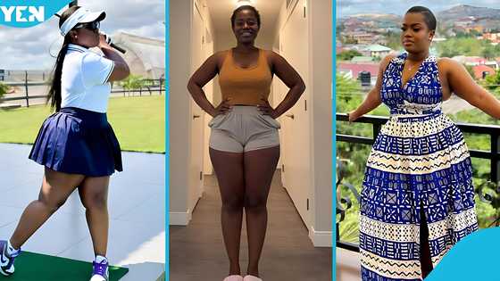 YOLO actress Serwaa Opoku Addo slims down in latest photos from US, fans can't get enough of her