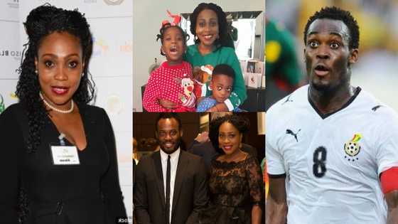 Family photos of former Chelsea star Michael Essien's beautiful wife and children pop up