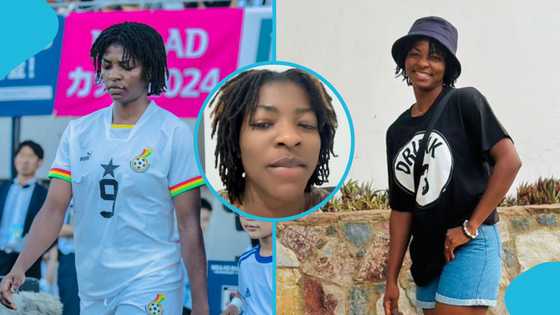 Female football star Doris Boaduwaa flaunts dreadlocks, jams to Kofi Kinaata’s hit (Video)