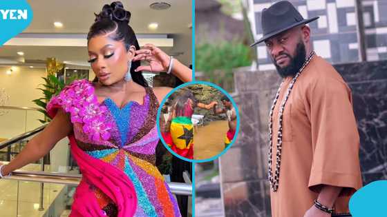 Yul Edochie's Ex-Wife May's Ghana Waterfall Vacation Becomes a Clap-back as Fans Turn on Him