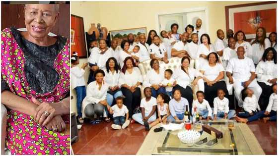 Photo of 96-Year-Old Mum With 8 Children, 36 Grandkids & 43 Great Grandchildren Goes Viral