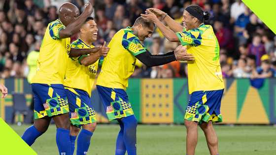 Ronaldinho watches as KP Boateng scores insane goal in exhibition game