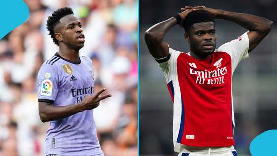 Real Madrid vs Arsenal: Vinicius Jr fires two-word message to Partey's team