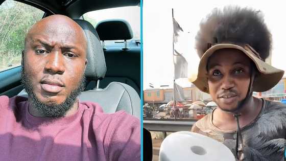 Ghanaian philanthropist Horic Ampofo gifts street hawker GH¢1,000 in a heartwarming act of kindness