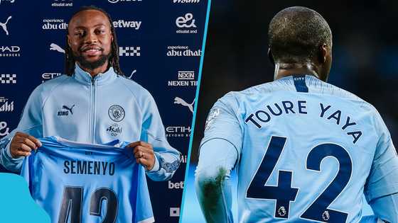 Semenyo reveals why he picked Yaya Touré's iconic No. 42 at Man City