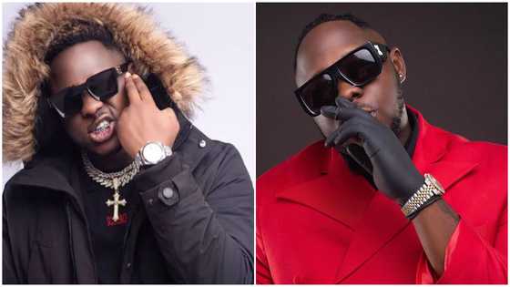 Medikal looks handsome in hot pink, many drool over his birthday photos