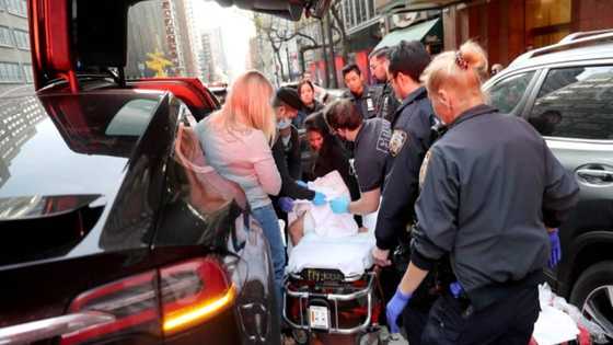Woman gives birth in her car after getting stuck in traffic jam while heading to hospital