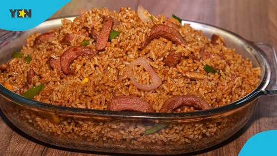 Ghana Jollof goes international as food court in US enlists it on its menu: "Tastes great"