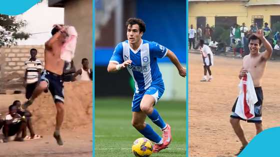 Spanish star plays football in Ghana, channels Ronaldo's 'Siuuu' after scoring: Video