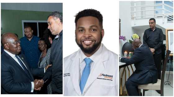 Akufo-Addo visits Bishop Dag Heward-Mills to mourn with him over his son’s death