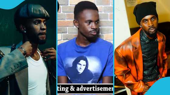 Black Sherif shares financial struggles in old interview with Sammy Flex, fans admire his growth