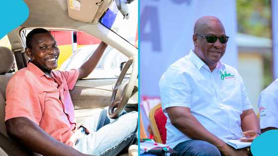 Uber driver sends appreciative message to President Mahama: “We will vote for you again”