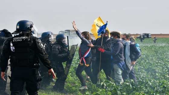 Clashes as thousands march in France against agro industry water 'grab'