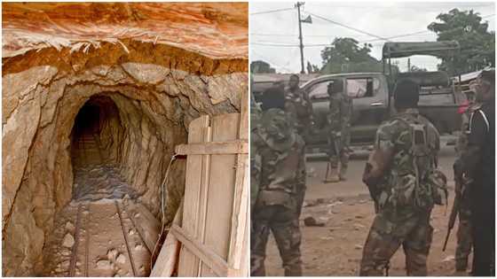 Soldiers fire shots in Obuasi: Angry youth demand release of 48 illegal miners who got trapped in mining pit