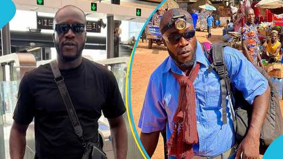 Ras Nene spotted roaming the streets of Nima in shirt and shorts