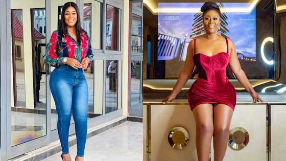 Pretty Katanka TV presenter Abena Kyei Boakye celebrates birthday with 7 photos