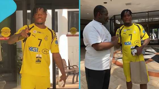 World Cup: Black Stars player Fatawu Issahaku delights as he speaks fluent Twi, enjoys fun time