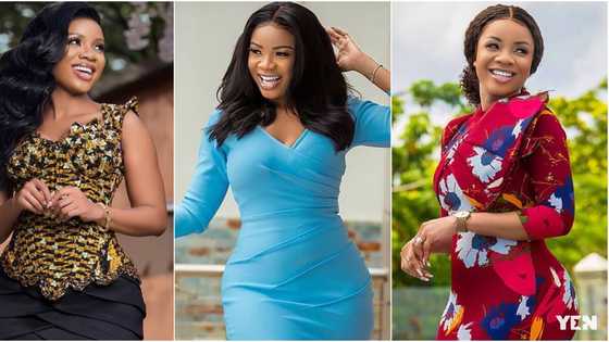 Mirror on the wall: Serwaa Amihere dazzles in new photos; fans gush over her beauty