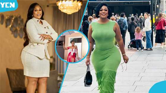 "Ibi foam or natural?" Throwback photos show Abena Kyei Boakye’s dramatic shape transformation over the years