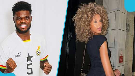 Thomas Partey: Arsenal star gives his British girlfriend a Ghanaian tour, fans react