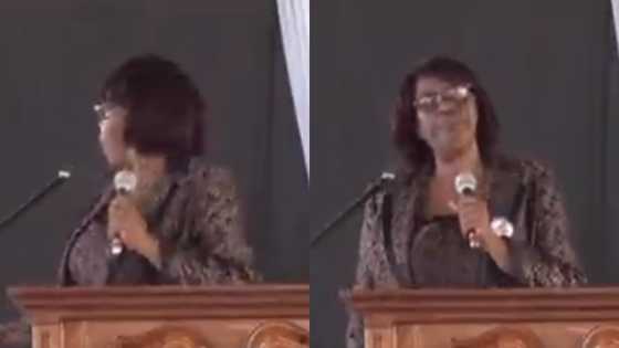 Chorister gets many laughing after interrupting a woman who raised a song in church