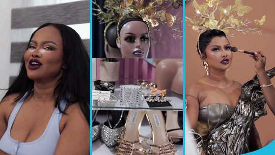 Nana Ama McBrown drops BTS video of her Egyptian themed look for her birthday photo shoot