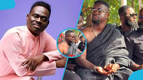 Sarkodie makes huge cash donation to Yaw Sarpong’s family at funeral