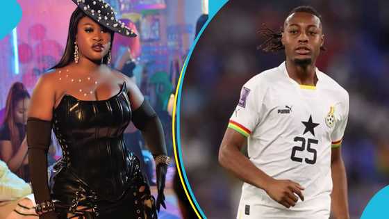 Sista Afia expresses interest in Antoine Semenyo, Ghanaians caution her: "Stay away from our starboy"