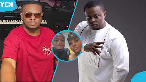 Photo of Appietus' wife emerges after he meets Daddy Lumba's wife, fans react