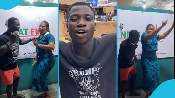 Ananzo dances with pretty lady after receiving $5k from Davido