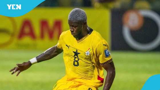 Kwasi Sibo makes stylish entrance to Black Stars camp in Morocco, pictures