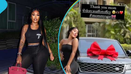"Thank you mommy": Deputy Transport Minister’s daughter Fantana flaunts old Range Rover gift