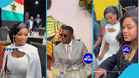 Sharaf Mahama takes his beautiful "woman" to father's dinner party, many excited