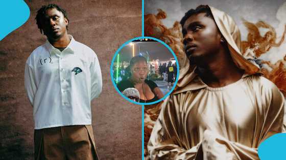 Revival Concert: Kweku Smoke's female fan erupts in joy singing Jah Guide word for word