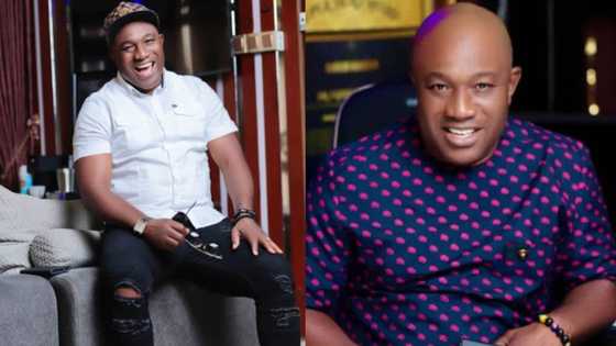 Love is sweet - Fans scream as UTV's Roger Quartey flaunts beautiful wife in photo
