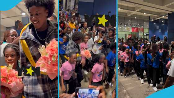 Afrostar kids welcome Afronita at Kotoka in video, celebrate her