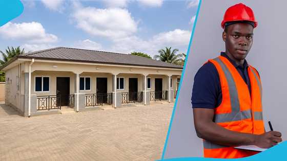 How much it may cost to build four chamber-and-hall units in Ghana