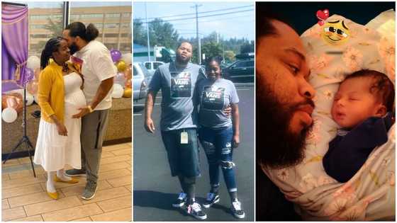 I didn't know what life was until you were born - Father rejoices as wife gives birth after 17yrs